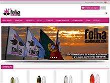 Tablet Screenshot of folhaskimboards.com